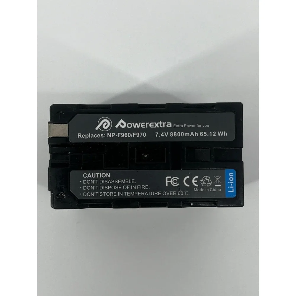 Powerextra NP-F960/F970 Replacement  Battery  for Sony 7.4V‎